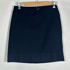 Talbots Navy Tweed Pencil Skirt